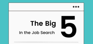 "The big five personality traits in the job search"
